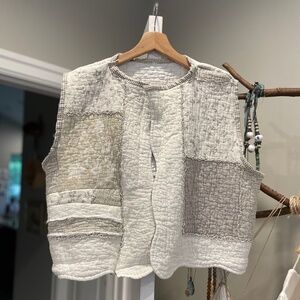 Handmade patchwork quilt vest